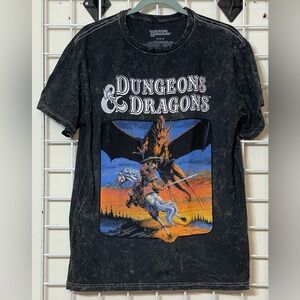 Dungeons & Dragons Shirt - Larry Elmore Art Mineral Washed Size Med New w/o Tag